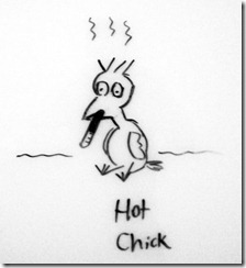 Hot Chick - Whiteboard